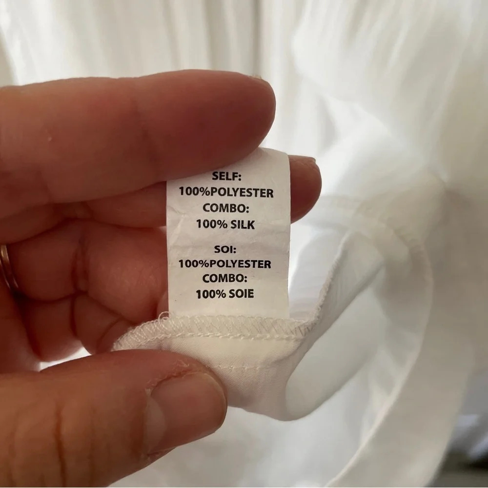 Ramy Brook Jessica Off The Shoulder White Mini Dress Size small - Picture 7 of 8